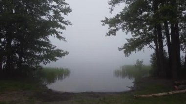 Şehrin dışında sisli bir sabah.