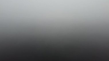 Şehrin dışında sisli bir sabah.