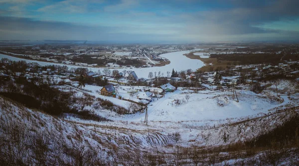 Şehrin dışında harika bir sonbahar sabahı