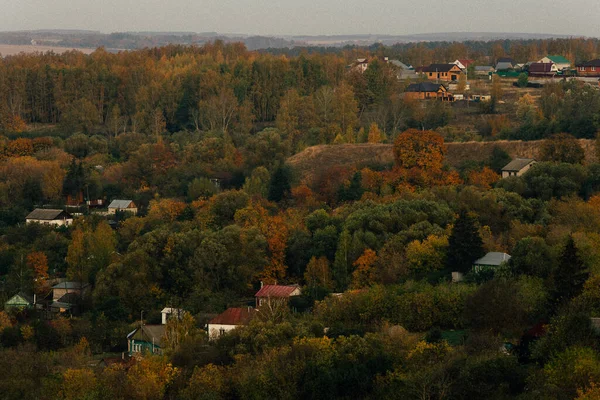 Wonderful Autumn Morning City — Stock Photo, Image