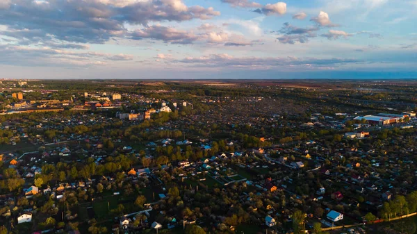 Şehir Dışında Harika Bir Yaz Sabahı — Stok fotoğraf