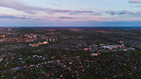 Şehir Dışında Harika Bir Yaz Sabahı — Stok fotoğraf