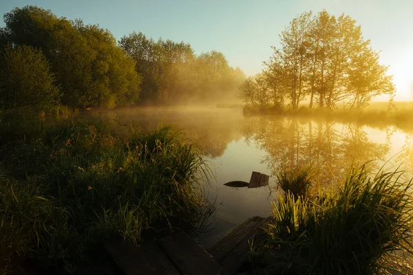 Ein Wunderbarer Morgen Über Der Stadt — Stockfoto