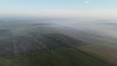 Şehir manzarasının dışında harika bir yaz sabahı