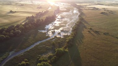 Şehir manzarası dışında güzel bir sabah