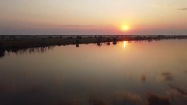 Şehir manzarasının dışında harika bir yaz sabahı