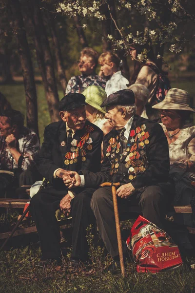 May 2018 Concert Veterans Honor Victory Great Patriotic War Ryazan — Stock Photo, Image