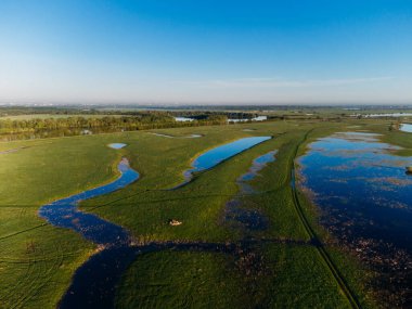 Şehir manzarası dışında harika bir sabah