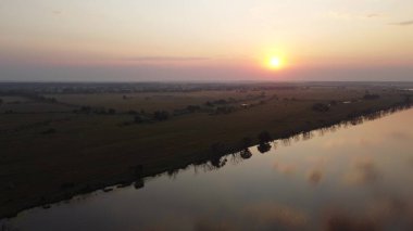 Şehir manzarası dışında güzel bir sabah