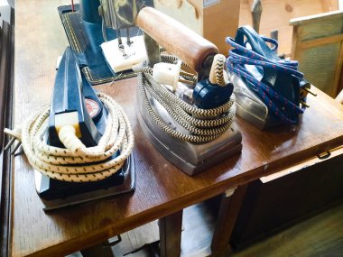 Geçen yüzyılın ev eşyaları.