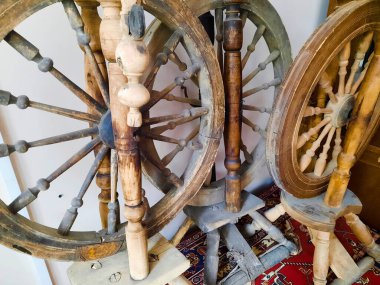 Geçen yüzyılın ev eşyaları.