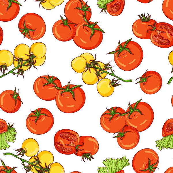 Kusursuz desenli domates.