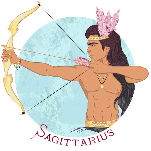 Yay burcu, esmer tenli güzel bir adam.