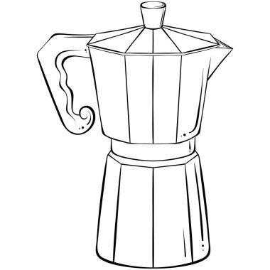 İtalyan kahve makinesi.