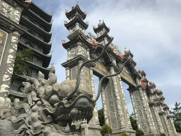 Vietnam Architectuur Reis — Stockfoto