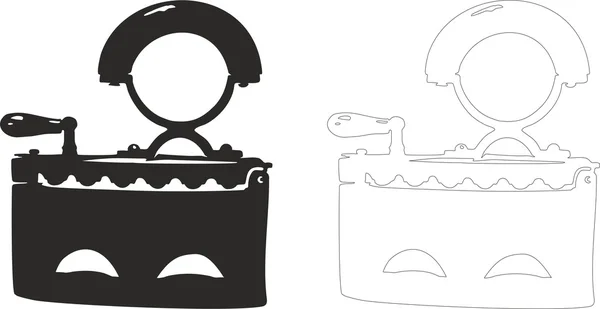 eski flatiron vektör