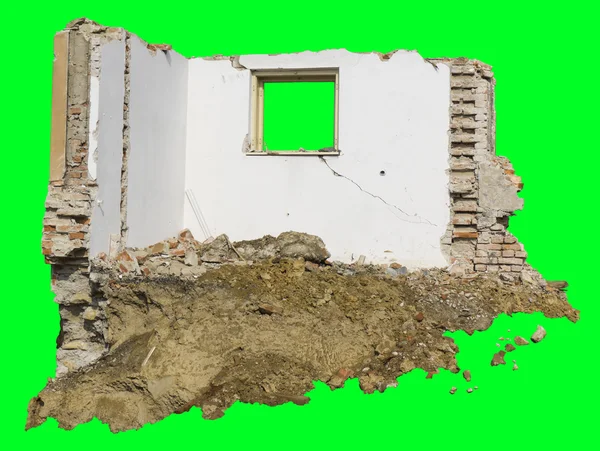 izole yıkım arka plan