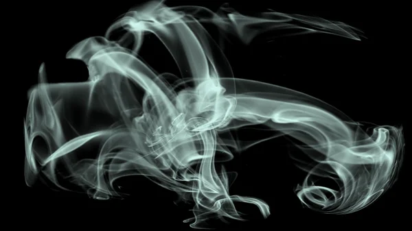 Beyaz arkaplanda soyut duman.