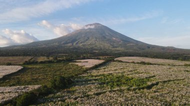 Beauty landscape in El Salvador. San Miguel Volcano. clipart