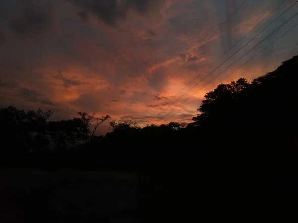 Hermoso Atardecer Una Las Mejores Zonas Colombia Cual Son Las — Stock Fotó