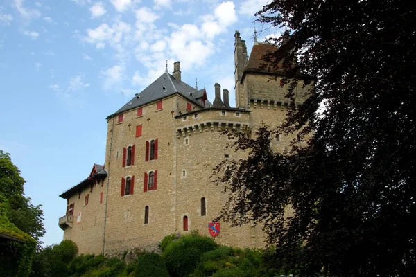 Menton Slott Ett Vackert Slott Frankrike — Stockfoto