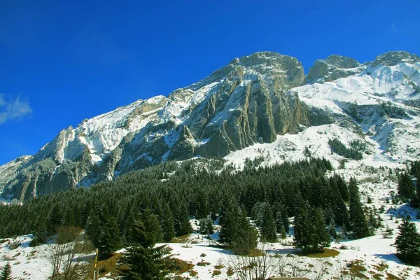 Mont Saxonnex Fransız Alpleri Nde Bir Belediyedir — Stok fotoğraf