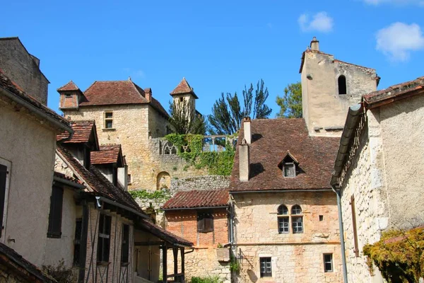 Красивая Деревня Сен Сирк Франции — стоковое фото