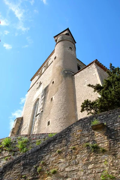 Bonita Aldeia Saint Cirq Lapopie França — Fotografia de Stock