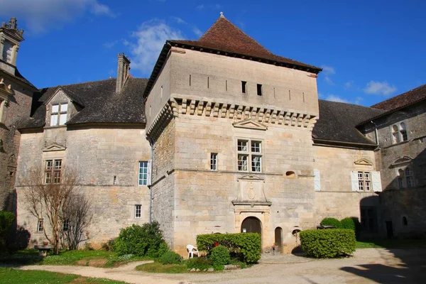 Castelo Cenevieres Sul França — Fotografia de Stock