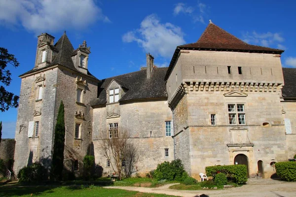 Castelo Cenevieres Sul França — Fotografia de Stock