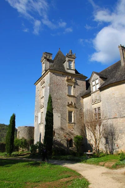 Castelo Cenevieres Sul França — Fotografia de Stock