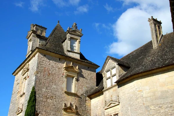 Castelo Cenevieres Sul França — Fotografia de Stock