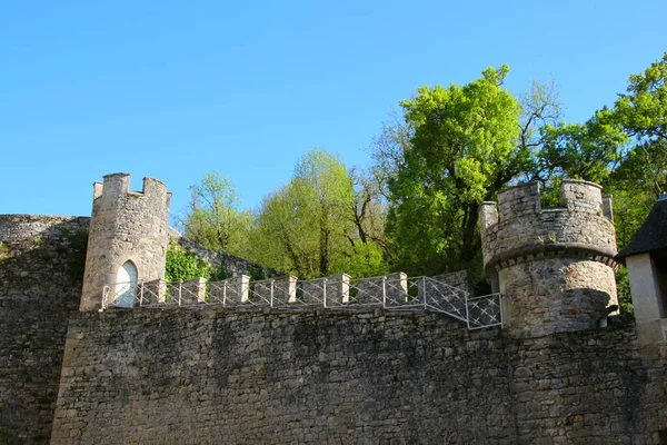 Castelo Cenevieres Sul França — Fotografia de Stock