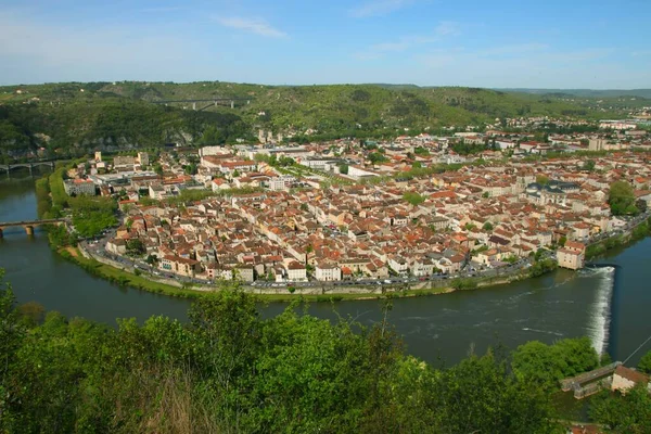 美丽的Cahors城 — 图库照片