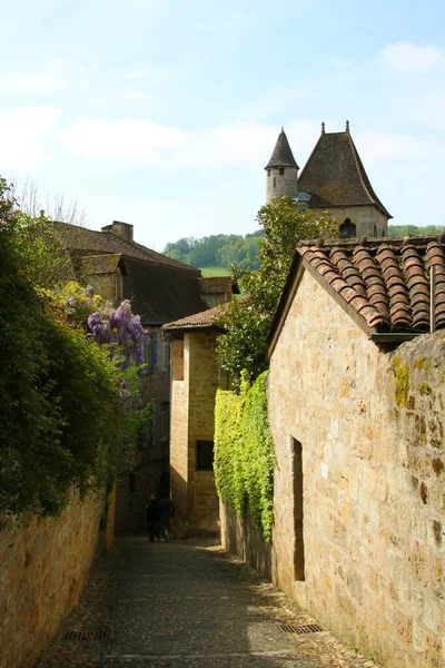 Den Vackra Staden Figeac — Stockfoto