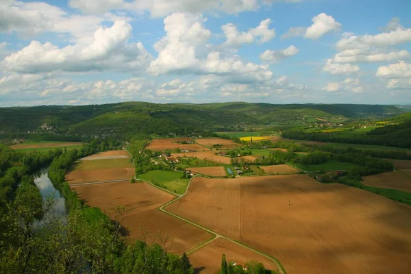 Lot Nehri Fransa Nın Güneyinde — Stok fotoğraf