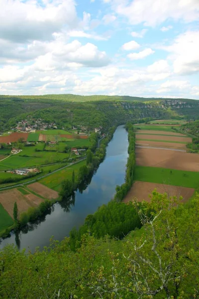 Lot Nehri Fransa Nın Güneyinde — Stok fotoğraf