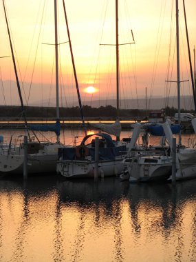 Güney Fransa 'da gün batımı