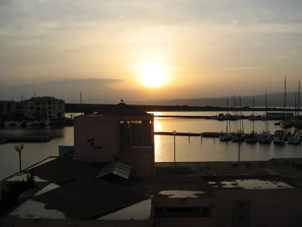 Tramonto Nel Sud Della Francia — Foto Stock