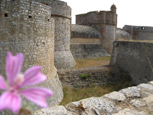 Fortress Salses Chateau — Stock Photo, Image