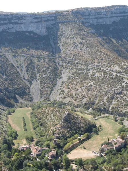 Cirque Navacelles France — стоковое фото