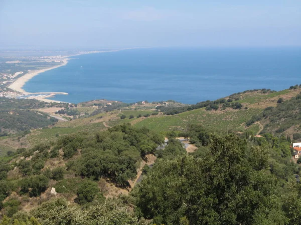 Costa Vermeille Sur Francia — Foto de Stock