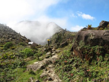 Volcan de la soufrire, Guadeloupe, Batı Hint Adaları