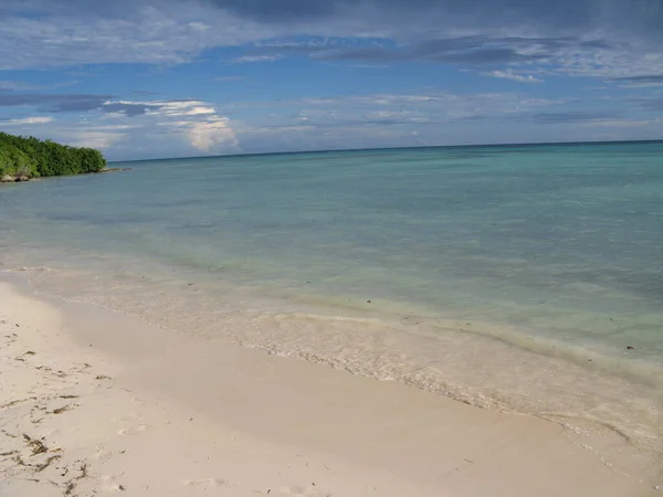 Anse Des Mancenilliers Saint Franois Guadeloupe — стокове фото