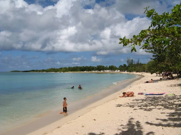 Plage Souffleur Guadeloupe — Stockfoto