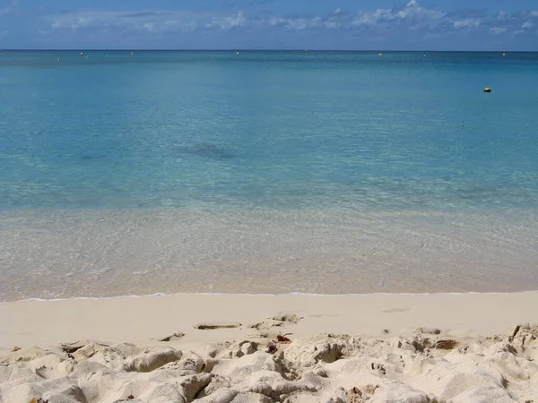 Plage Souffleur Gwadelupa — Zdjęcie stockowe