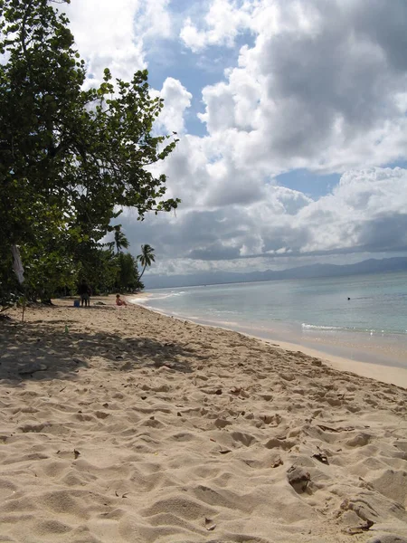 Plage Souffleur Guadeloupe — 图库照片