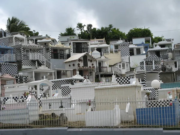 Morne Eau Cemetery Guadeloupe — Stock Photo, Image