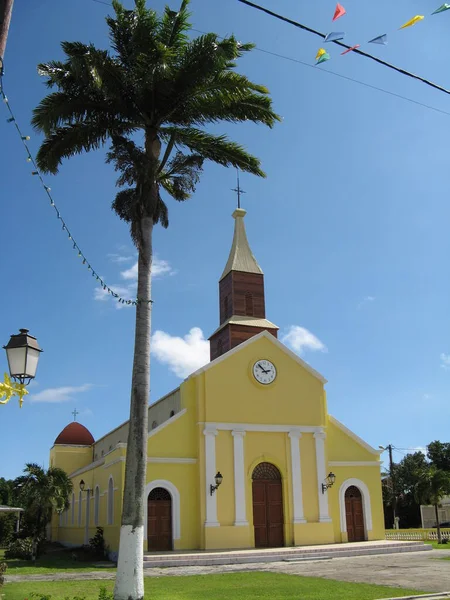 Eglise Port Louis Guadeloupe — Stock Photo, Image