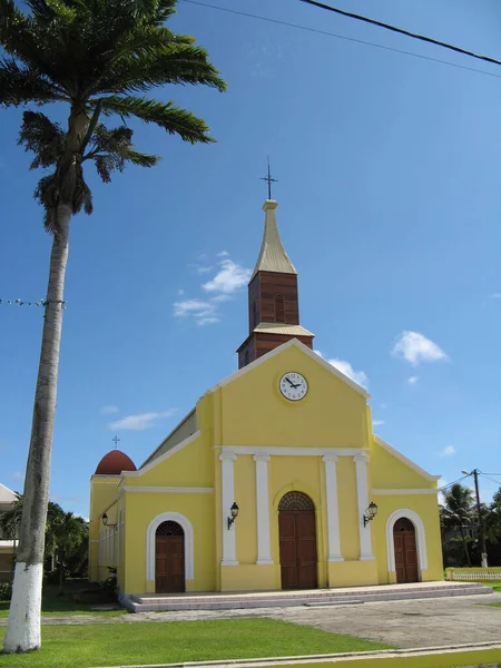 グアドループのEglise Port Louis — ストック写真